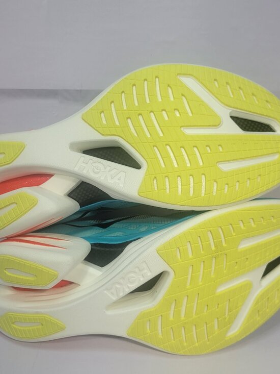 Hoka One Cielo X1 2.0 Unisex Size W10.5 M9.5 Frost Black Running Shoes 1162053 main image 6